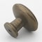 Gliderite Hardware 1-1/8 in. Antique Brass Round Classic Cabinet Knob, 5PK 5096-AB-5 - alternate 4